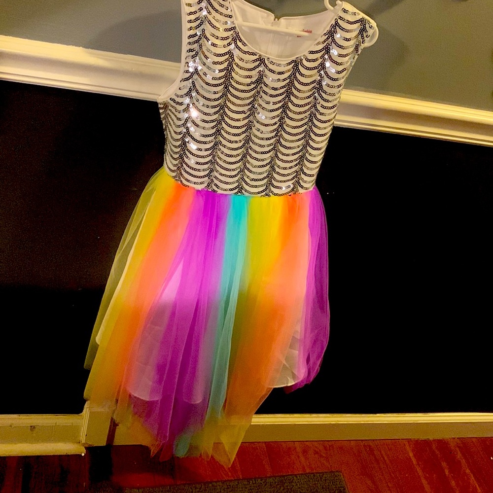 Fancy multicolored dress